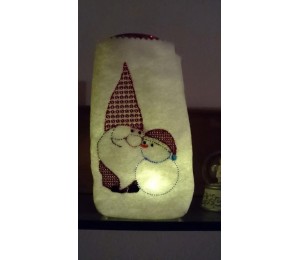 ITH Stickdatei - Lichtbeutel Winterzauber Wichtel